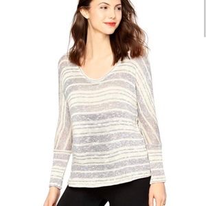Light and thin maternity striped sweater!